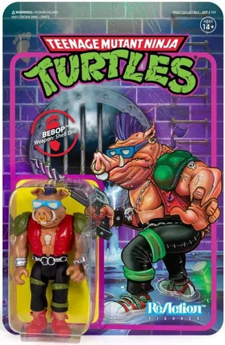 Miniatura 4 de Super7 Teenage Mutant Ninja Turtles Donatello Figura de Reacción de 3.75 Pulgadas