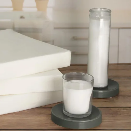 Miniatura 5 de Cera de soja para fabricación de velas, losa de cera de vela de soja de 10 libras, mezcla suave para formulación de fragancia de alta carga