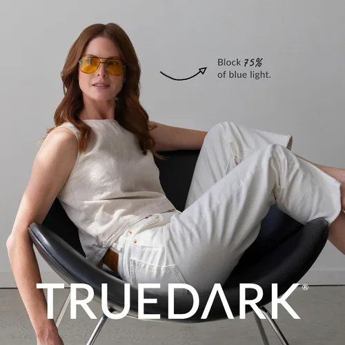 Miniatura 6 de TrueDark by Dave Asprey Daylights Yellow Lenses Block 75% of Blue Light for Heavy Daytime Screen Use