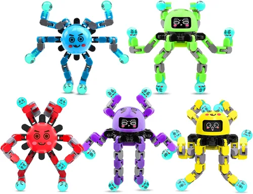 Miniatura 10 de 9 juguetes giratorios para niños y adultos, recuerdos de fiesta para niños, bolsas de golosinas a granel, juguete sensorial para aliviar el estrés