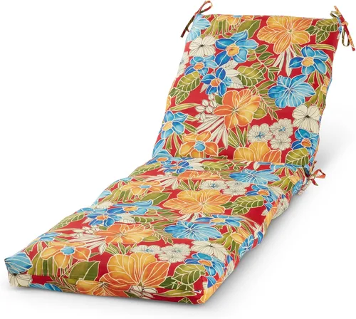 Miniatura 34 de Cojín reversible para silla de descanso para exteriores, color blanco tropical