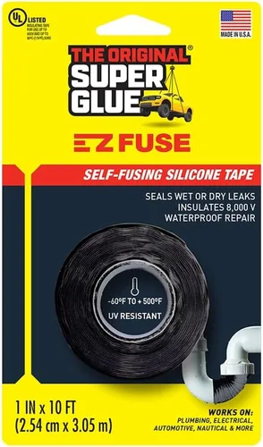 Miniatura 2 de Super Glue La cinta fusible original 15408 E-Z, negra, 1 pulgada de ancho x 10 pies de largo
