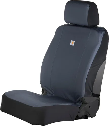 Miniatura 7 de Carhartt Funda de asiento de cubo ajustada universal de lona duck de nylon, protección duradera del asiento con Rain Defender, individual, negro