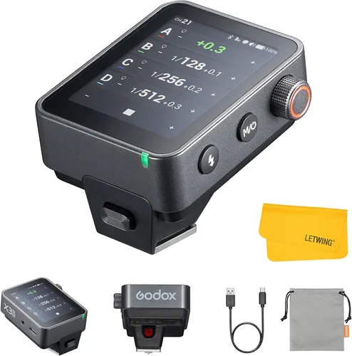 Miniatura 12 de GODOX X3 Pro C X3Pro-C TTL - Disparador de flash inalámbrico para Canon, Transmisor de flash inalámbrico 2.4G, Soporte para pantalla táctil