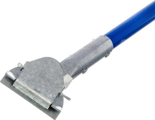 Carlisle FoodService Products Mango de trapeador de polvo comercial, mango de trapeador de polvo con clip para uso de limpieza y mantenimiento,