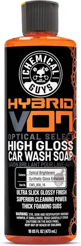 Chemical Guys CWS_808_16 Jabón híbrido de espuma de alto brillo para lavado de autos (funciona con cañones de espuma, pistolas de espuma o lavados