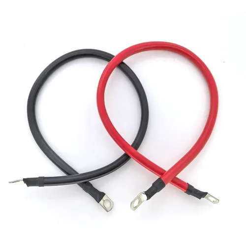 Miniatura 11 de Cable de batería de 2 AWG 2 Calibre de cobre puro Cables inversores de batería con lengüetas de 5/16 pulgadas en ambos extremos Juego de cables