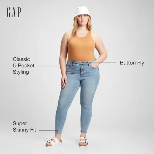Miniatura 3 de GAP High Rise Legging Jeans