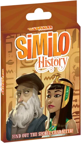 Similo History: A Fast-Playing Family Card Game - Adivina el personaje histórico secreto, 1 jugador es el dador de pistas y otros deben adivinar el