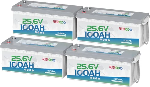 Miniatura 11 de Redodo Batería LiFePO4 de litio de 12 V 100 Ah, batería del grupo 31 integrada en BMS de 100 A, hasta 15000 ciclos, 10 años de vida útil, perfecta