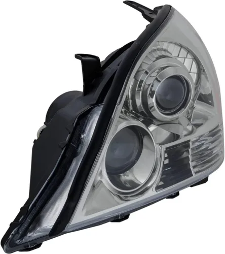 Miniatura 4 de Para Lexus GX470 2003 04 05 06 07 08 2009 faro delantero lado del conductor Halógeno Lente transparente Reemplazo para LX2502124 81170-6A070
