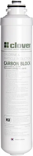 Aquverse Clover - Filtro de repuesto de precarbono para sistema de ósmosis inversa debajo del fregadero Bloque de carbono