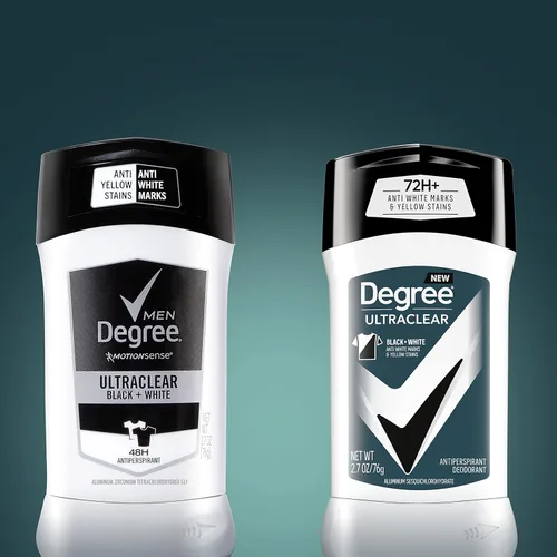 Miniatura 9 de Degree Men Desodorante Antitranspirante UltraClear Black+White 2 Unidades Protección contra el Sudor y el Olor de 72 Horas Antitranspirante