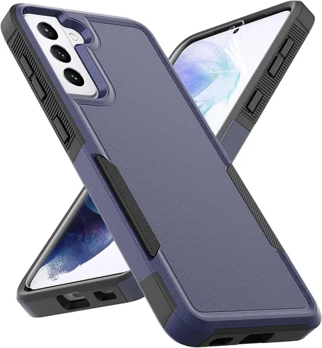 Miniatura 11 de Funda para Samsung Galaxy S21 Plus: funda protectora de doble capa resistente para teléfono celular a prueba de golpes con protector de pantalla