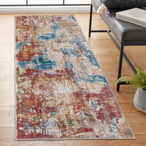 Miniatura 40 de ReaLife Rugs Alfombra Pasillo Lavable a Máquina - Sala de Estar Dormitorio Baño Cocina Entrada Oficina - Acolchada Pelo Bajo Resistente a Manchas