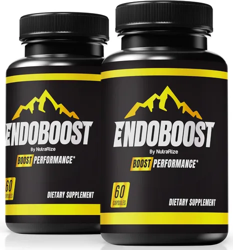 NutraRize Paquete de 2 Endoboost para hombres - (oficial) Endoboost rendimiento masculino, suplementos, cápsulas, revisiones de Endobost para Health