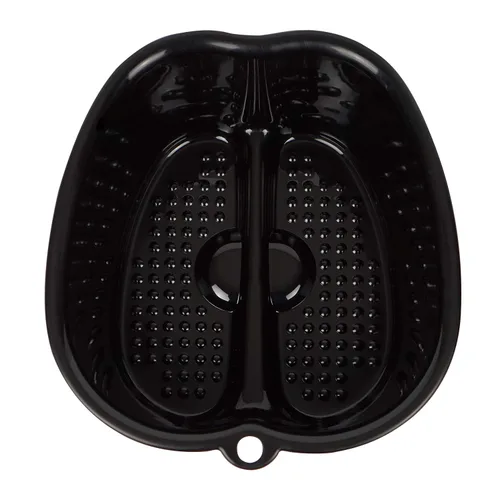 Miniatura 4 de Mantello Tina de Remojo para Pies - Tina de Pedicura Extra Grande - Tina de Baño para Pies - Spa de Pies para el Hogar (Negro)