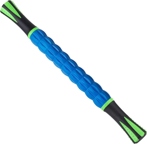 Miniatura 10 de Rodillo de masaje, rodillo muscular para atletas, rodillo de masaje de liposucción para drenaje linfático, para aliviar el dolor muscular, puntos
