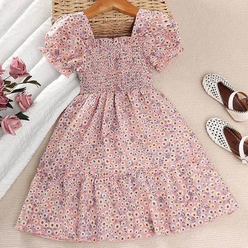 Miniatura 4 de Vestidos de niña 3T, vestidos para niñas de 2 años, camisas para niñas 3T, vestido de niña de flores, conjuntos de trajes para niñas, vestidos