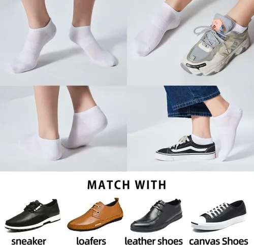 Miniatura 6 de ATBITER Ankle Socks Women's Thin Athletic Running No Show Low Cut Lightweight Socks 610-Pairs