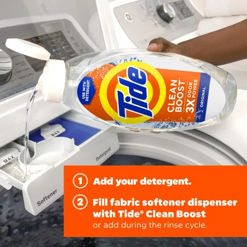 Miniatura 6 de Tide Enjuague de Tela de Limpieza Profunda con 3X Poder Contra Olores, Aroma Original, 48 oz