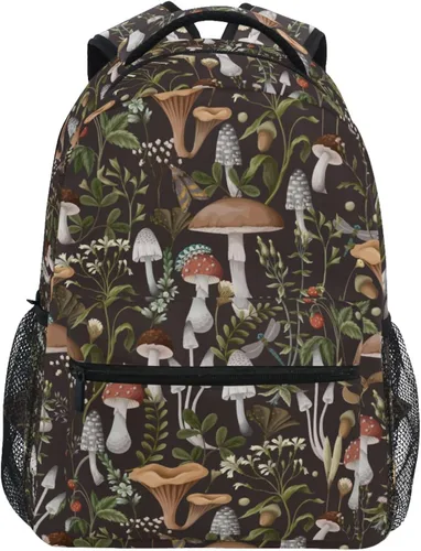Miniatura 14 de Mochila para Libros, Mochila de Día, Mochila de Viaje, Mochila para Senderismo, Camping, Escuela, Mochila para Laptop, Mediana, Mochilas Daypack