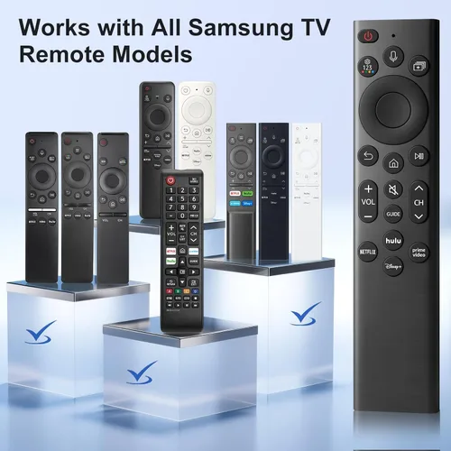 Miniatura 8 de Paquete de 2: reemplazo remoto por voz para control remoto Samsung-TV, compatible con todos los televisores inteligentes Samsung Frame Neo QLED UHD
