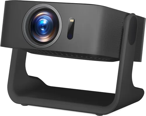 Miniatura 8 de ELEPHAS Mini proyector para iPhone, proyector portátil con trípode, proyector exterior HD de 1080P, proyector de películas compatible con Android
