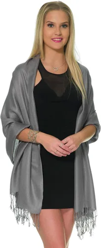 Miniatura 59 de Pashminas, chales y mantones para usar con vestidos de noche y en bodas, grandes y suaves
