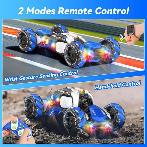 Miniatura 2 de Nicella Auto a control remoto, juguetes de control remoto, regalos para niños y niñas de 6, 7, 8, 9, 10, 11, 12 años, rotación de 360°, 4WD