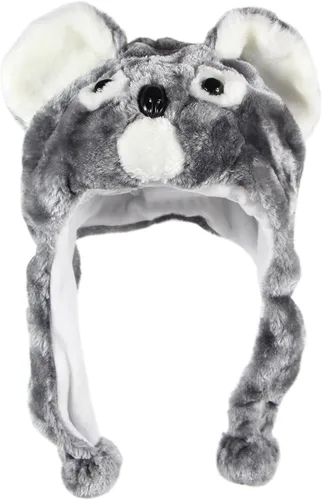 Miniatura 6 de Gorras de animales de tejido suave Talla única - 100 % poliéster con forro polar