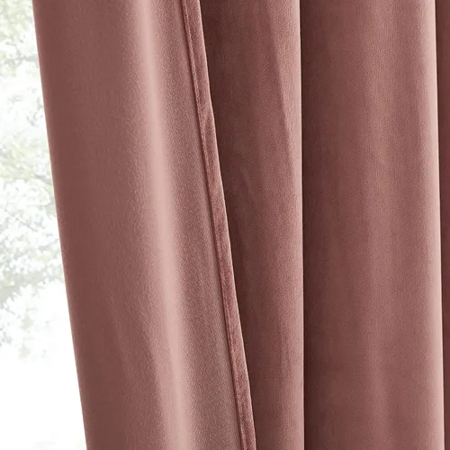 Miniatura 193 de RYB HOME Cortinas opacas de terciopelo para dormitorio, aislamiento térmico, privacidad, luz solar, bloqueo de calor, cortinas lujosas con bolsillo