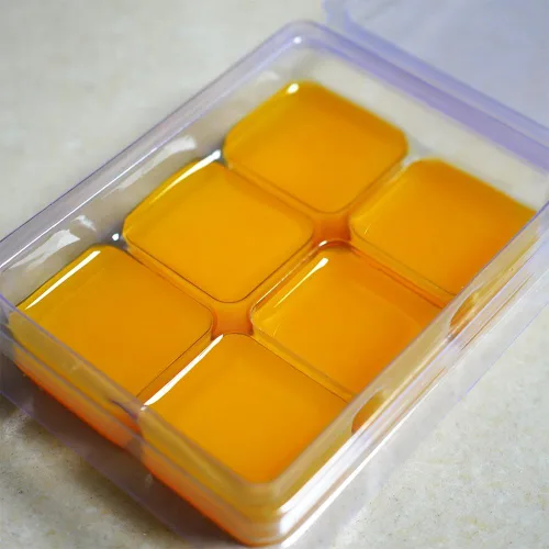 Miniatura 4 de DGQ Moldes para derretir cera – 50 paquetes de cera de plástico vacía transparente para velas derretidas de cera sin mechas