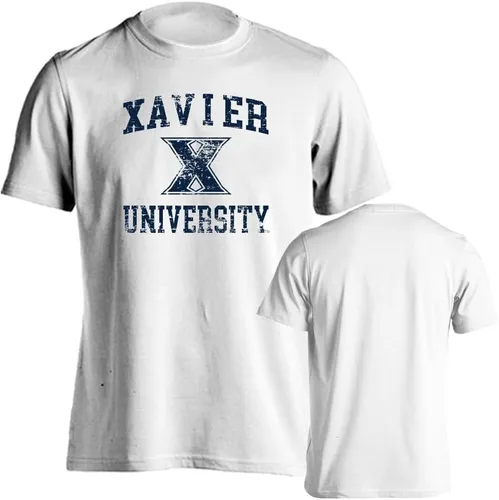 Miniatura 7 de Sport Your Gear NCAA Camiseta de manga corta retro con licencia oficial de aspecto desgastado para el día del juego, camiseta de espíritu deportivo