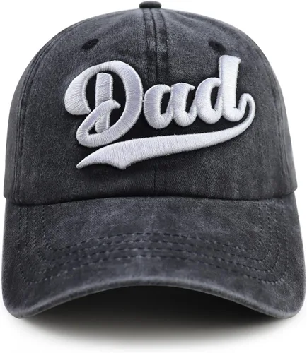 Miniatura 5 de 2 gorras de béisbol de algodón bordadas en 3D para mamá y papá, regalo para parejas y padres