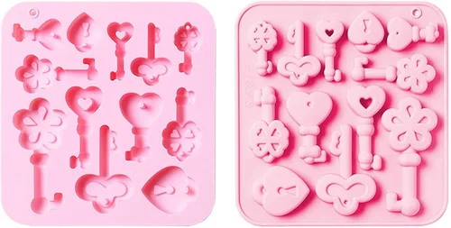Miniatura 8 de 2 moldes de silicona de letras A-Z de color rosa para bricolaje, moldes de silicona con iniciales para resina para decoración de bricolaje, dulces