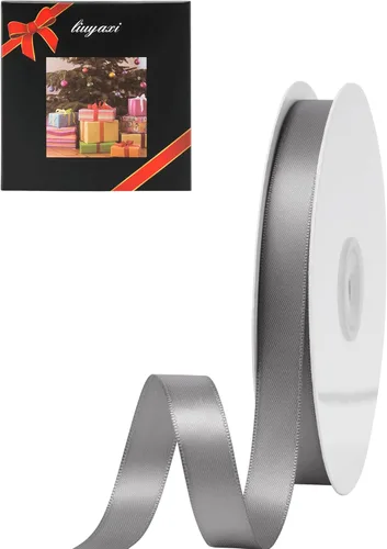 Miniatura 59 de LIUYAXI Cinta de Satén Dorada de Doble Cara 1/4" X 50 Yardas, Cintas Perfectas para Manualidades, Envoltura de Regalos, Fabricación de Lazos y Más