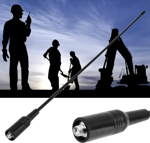 Miniatura 3 de Antena hembra SMA 2.15db alta ganancia portátil plegable SMAFemale conector doble banda 144/430Mhz antena, adecuado para radios de dos vías UV5R