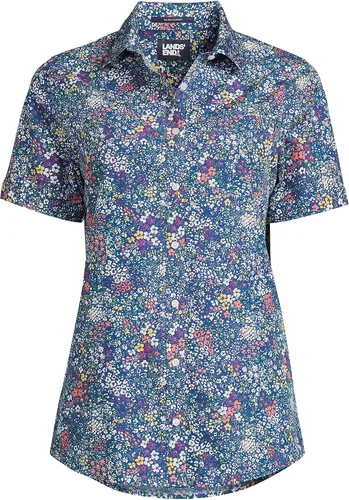 Miniatura 2 de Lands' End Camisa de manga corta sin planchado para mujer