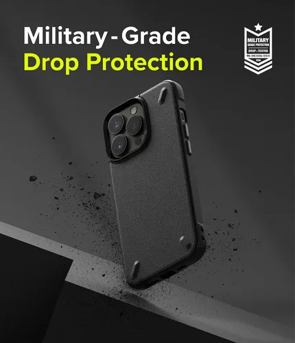 Miniatura 5 de Ringke Onyx - Funda compatible con iPhone 13 Pro, silicona flexible extremadamente resistente, tipo TPU a prueba de golpes, cubierta de protección
