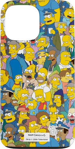 Miniatura 24 de The Simpsons Springfield Characters Print - Carcasa para iPhone 17
