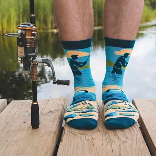 Miniatura 6 de Lavley Calcetines divertidos para amantes de las actividades al aire libre y más, regalos novedosos para hombres, mujeres y adolescentes