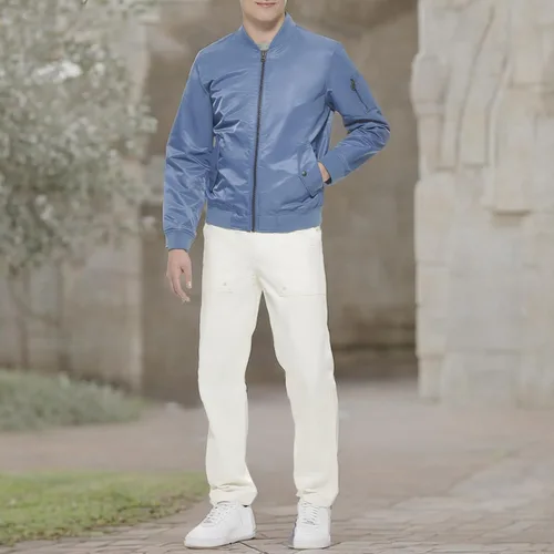 Miniatura 6 de Levi's MA-1 Flight chamarra satinada sin relleno para hombre