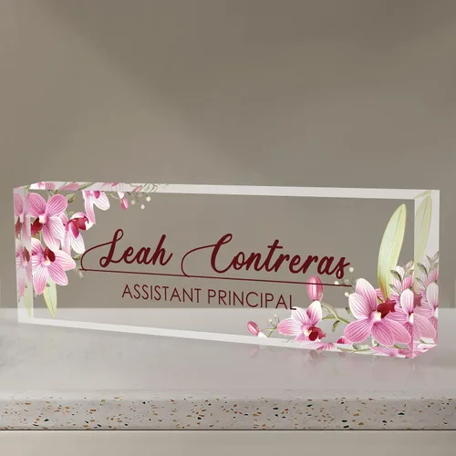 Miniatura 34 de Placa de nombre personalizada para escritorio de oficina, placa de nombre personalizada para escritorios, decoración de escritorio de oficina