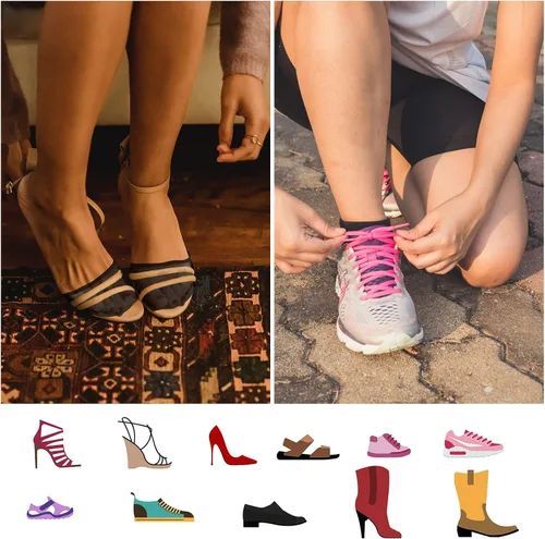 Miniatura 7 de 10 pares de calcetines para mujer con almohadillas acolchadas, almohadillas para el antepié, cojines medios calcetines, protectores antideslizantes