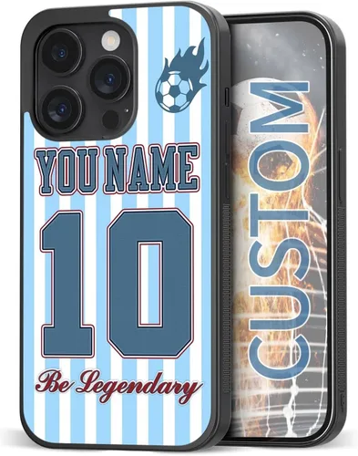 Fundas de teléfono personalizadas con nombre y número personalizados - iPhone 5 6 7 8 11 12 13 14 Pro Max Plus Mini Xr Xs SE Samsung S20 S21 S22 S23
