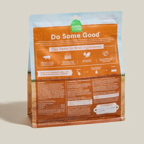 Miniatura 3 de Open Farm Alimento crudo liofilizado para perros, receta de carne criada humanamente con superalimentos sin OMG y sin sabores ni conservantes