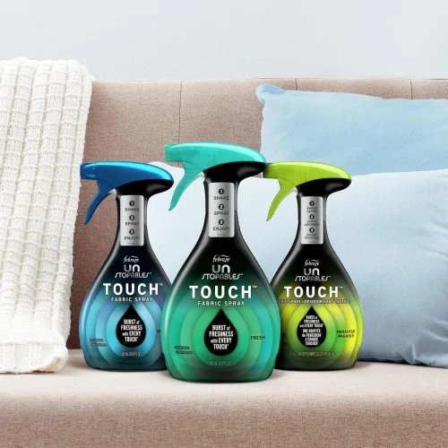 Miniatura 7 de Febreze Unstopables Touch - Aerosol para tela y eliminador de olores, Paradise, 27 onzas