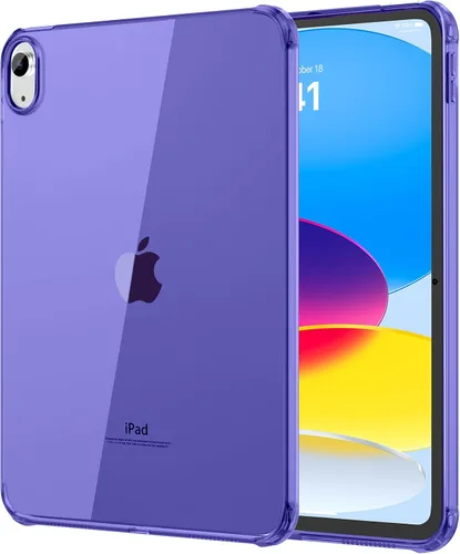 Miniatura 14 de MoKo Funda transparente para iPad (A16) de 11ª generación 2025 de 11 pulgadas/10ª generación 2022 de 10.9 pulgadas, TPU suave y ligero, 1