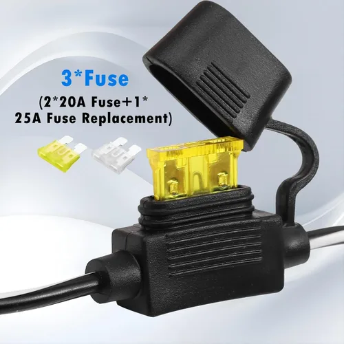 Miniatura 2 de Enchufe de adaptador de 10 pies, 14AWG, con terminal de ojo